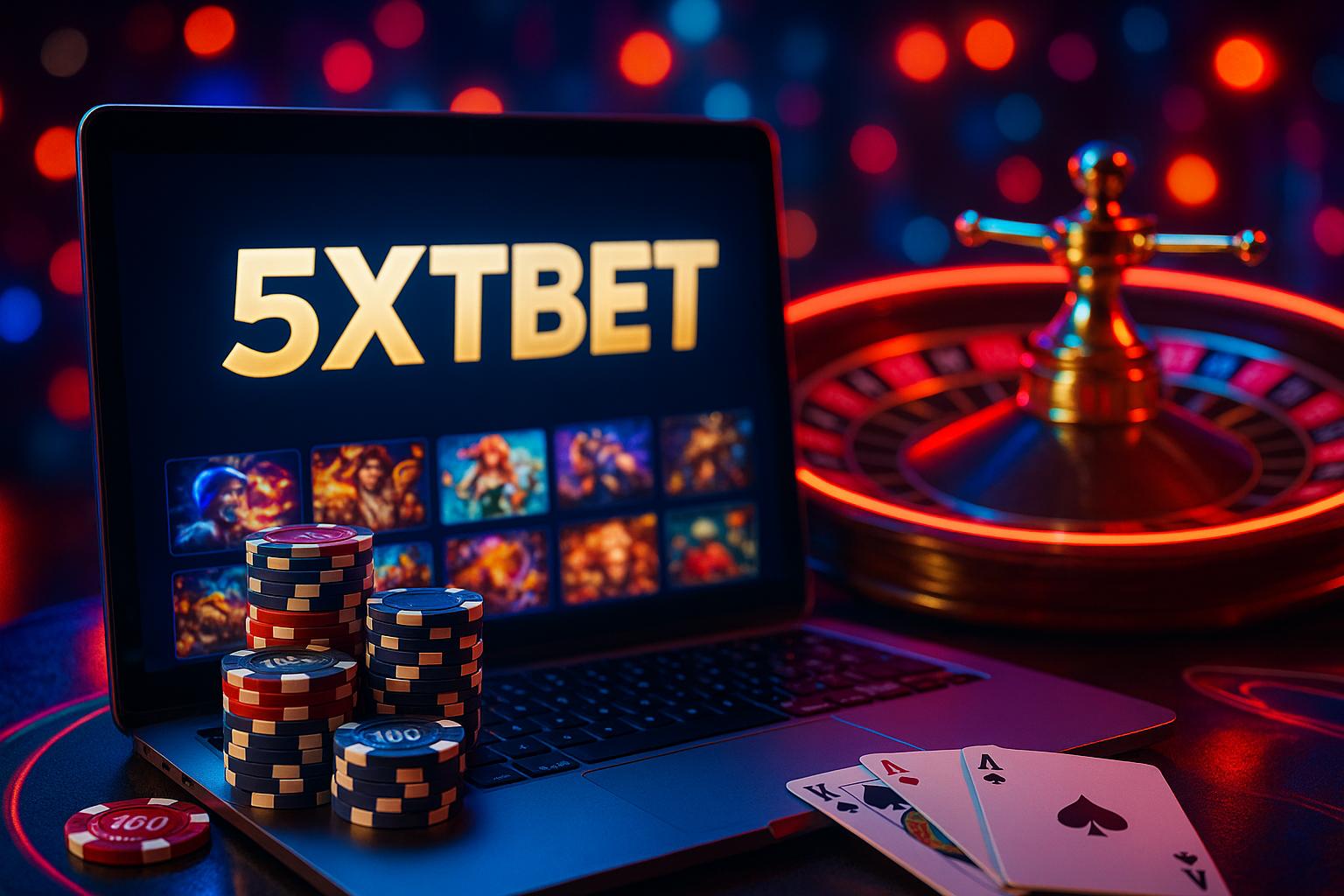 Jogos de cassino online inovadores e emocionantes na 5XTBET