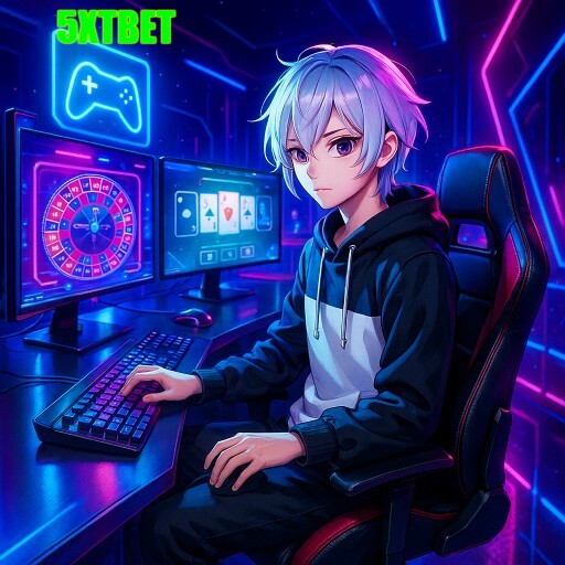 Imagem promocional da 5XTBET exibindo mesas de cassino ao vivo e ofertas especiais