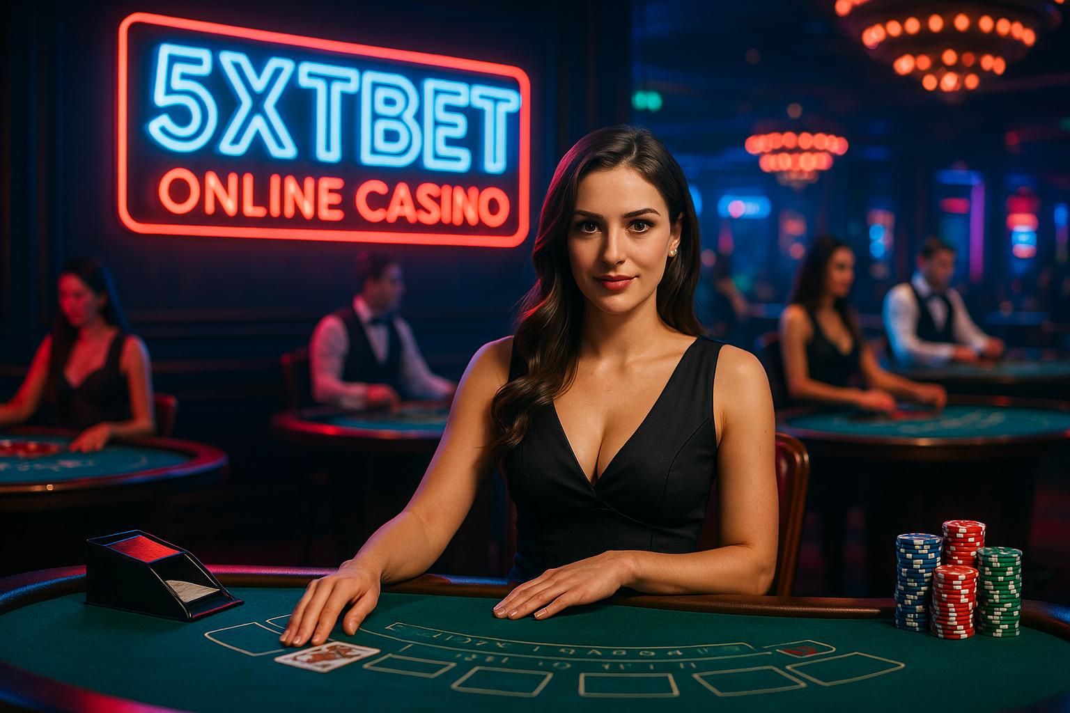 O 5XTBET Live Casino lança promoções regularmente
