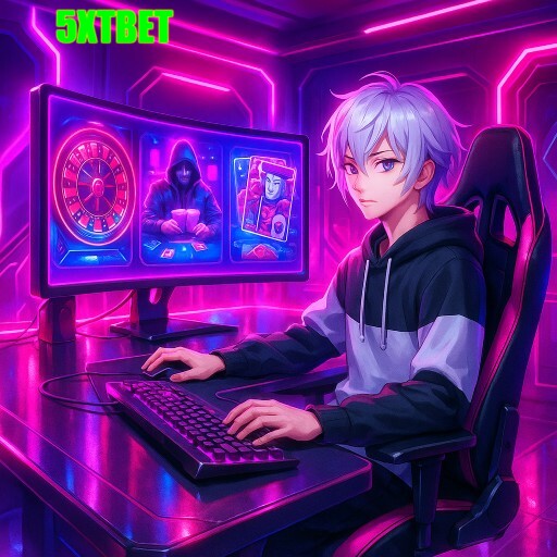 Imagem promocional da 5XTBET mostrando a plataforma e suas vantagens